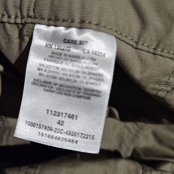 Lot of 2 Columbia Cargo Shorts Mens 42 Outdoor Hiking Quick Dry Pockets Blend - Picture 7 of 7